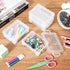 Suzile 25 Pcs Plastic Crayon Boxes - Snap Lids Crayon Storage Organizer, Stackable Crayon Container Bulk for Classroom