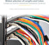 1ft CAT6 6 -250Mhz 100W RJ45 (N6PATCH1BK) StarTech Ethernet Cable - Black CAT Gigabit Ethernet Wire PoE UTP Network