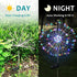 2 Pack 150 2 JJGoo Solar Firework Lights, LEDs Lighting Modes Solar Lights Outdoor Waterproof for Garden Patio Walkway