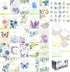 Decorably 50 Pack Gold Foiled 4x6in Thank You Cards for Funeral with