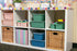 Teacher Created Resources Eucalyptus Green Portable Plastic Storage Caddy 6-Pack, 3 Compartments for Organization