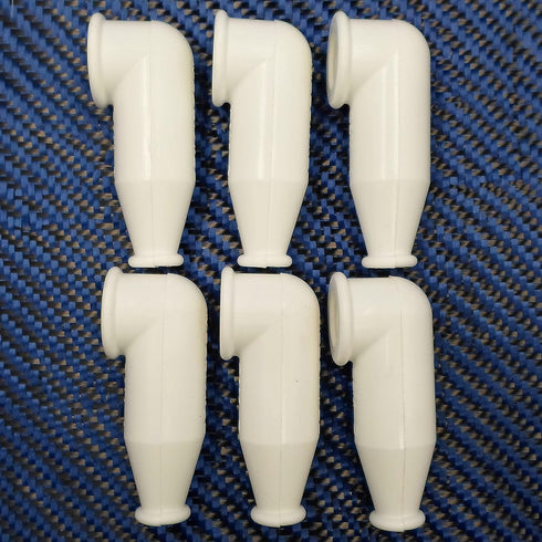 Electrical Terminal Boot 6 Pack, Silicone Rubber 5/16", MS25171-2S.