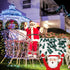 60 Pack Christmas Replacement Mini Bulbs, 3 V LED String Lights for Outdoor Indoor Christmas Tree (Green Base)