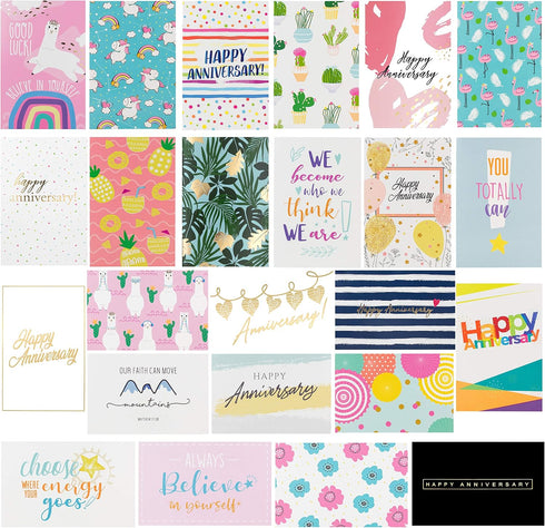 Bargain Paradise 100 100 4 6 inches 100 All Occasion Greeting Cards- Eye Catching Designs with Greeting Card Organizer