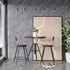 16" 118" Thick Dark Grey Concrete Contact Paper - 3D Removable Peel and Stick Wallpaper for Kitchen Island Walls