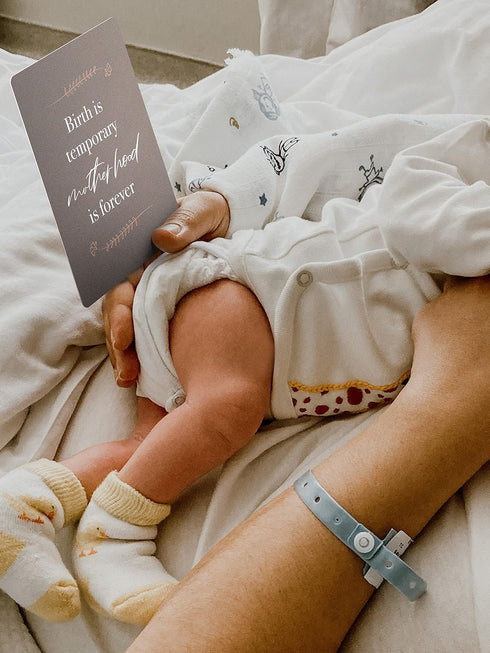 Indie Leigh & Co Positive Affirmation Cards for Pregnancy | Labor & Delivery Essentials | Affirmation Cards for Women |