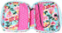 DIWI Super Giant Bible Cover - Extra Large Quilted Cotton Book Case 11.25 X 8.25 X 2.75 Inches (XL C1 Pink Garden)