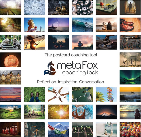metaFox - 52 Positive Affirmations & Motivational Postcards for Life Coaching, Therapy, Mindfulness, Personal Advice