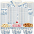 Blue Floral Treat Snack Cups - 50 Pcs Blue and White Chinoiserie