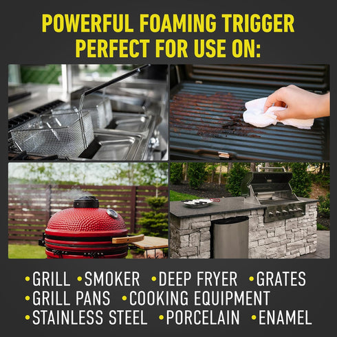 26 PB-BBQ-26 CLR Clean & Ready Grill, BBQ Grill Cleaner, Ounce Spray Bottle