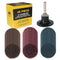 Dura-Gold 46-Piece 2" Diameter Surface Conditioning Sanding Discs Variety Pack - 15