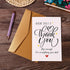 XIHIRCD Thank You Cards, Simple Blank Appreciation Greeting Notes with Envelope for Gratitude Teachers Bosses Friends