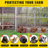 24'' 25' 1/2inch 19 Hardware Cloth PVC Coated Wire Mesh x Mesh Black Vinyl Coated Fence Chicken Wire Fencing Gauge