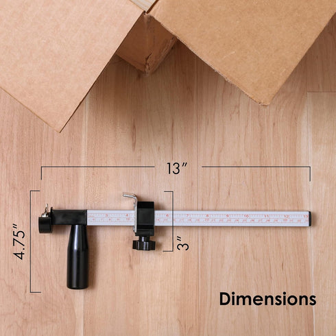 Box Resizer Tool with Scoring Wheel for Customizing Shipping Boxes - Cardboard Box Scorer Tool