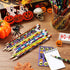 Yexiya 120 Pieces Halloween Pencil Bulk - Cute Wooden Pencils with Eraser and Assorted Patterns for Kids