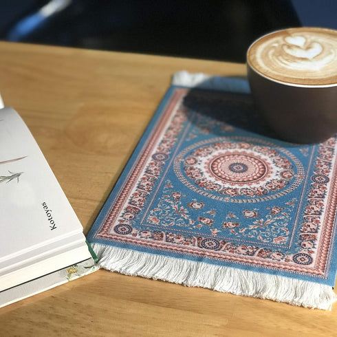 Rug Mouse Pad, Oriental Carpet Style Persian Design (Rhine)