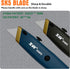 XW Retractable Utility Knife, Box Cutter Set for Cartons with Quick Blade Change, Extra 10 Blades Included, 6-Pack