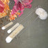 Coralpearl Stainless Steel Soda Bottle Cleaning Brush Set, Long Handle, Natural Boar Bristle for Narrow Neck Bottles