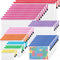 JARLINK 36 Pack Mesh Pouch, 9 Sizes Waterproof Zipper File Bags for Office, School, Travel Accessories