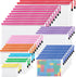 JARLINK 36 Pack Mesh Pouch, 9 Sizes Waterproof Zipper File Bags for Office, School, Travel Accessories