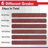 WORKPRO 24 Pack 1/2 x 18 Inch Sanding Belts, Aluminum Oxide Abrasive for Woodworking, Metal Polishing