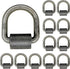 GRIPON 1/2-inch Weld-on Flip D-Ring Anchor, Pack of 12, 4,000lbs Working Load Limit Capacity