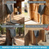 Waterless Urinal with Hose - UV Resistant Outside Urinal, Outdoor Plastic Urinals, Outdoor Toilet, Garage Urinal, Urine