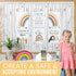 Hadley Designs Diversity Posters for Classroom - 6 Inclusive Kindness Decor, Safe Space Sign, Boho Multicultural