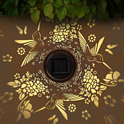 Hummingbird Hummingbird Solar Lanterns Outdoor, Birthday Gifts for Women Waterproof Solar Lanterns Decorative Gifts