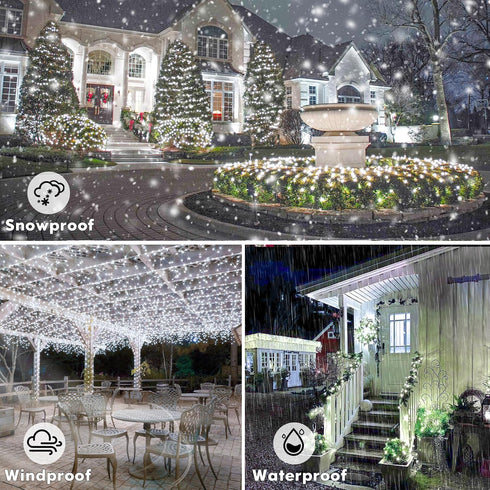 132FT(66 2) Lakumu * Fairy Lights Battery Operated String Lights, Twinkle Lights with Remote &Timer, Cool White LED