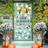 B1ykin 134Pcs Halloween Ghost Bulletin Board Decoration Set, Ghosts Patterned Paper Cutouts for Classroom and Home