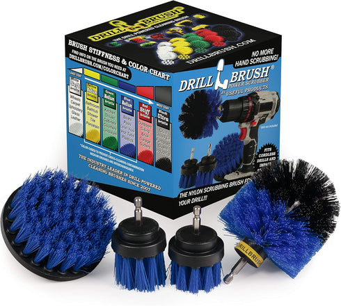 Marine Cleaning Supplies - Brush Kit for a Clean Boat - Boat