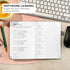 Clever Fox Password Book with Alphabetical Tabs, Internet Address Organizer Logbook, Medium Password Keeper for Website