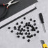 Bruislard 5MM 100 Bulb Led Holder, PCS Plastic LED Holders Black Nylon Lamp Holders for Emitting Diode Holder, Panel