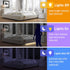 Lighting,12V Dimmable -2 5FT Under Bed Lights Motion Sensor, Motion Activated Bed Power Adapter, LED Strip Night Light