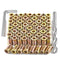200 Pieces 1/4"-20 Wood Inserts Bolt Furniture Screw in Nut Threaded Fastener Connector for Wood Furniture Assortment