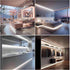 5V 6.56ft/2m 640 Dimmable 6000K 10W 5v Led Strip Lights USB LEDs Touch stepless USB COB LED Strip Light White Flexible