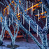 12 Inch 8 288 LJLNION Meteor Shower Lights, Outdoor Icicle Christmas Lights, Tubes LED Iciclelights Snow Falling Light