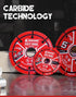 EZARC 3 Inch Cut Off Wheels, Carbide Cutting Disc for Angle Grinder, 2 Pack for Wood, Laminate, Plastic, Plaster
