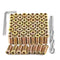200 Pieces 1/4"-20 Wood Inserts Bolt, Furniture Screw in Nut Threaded Fastener Connector for Wood Furniture