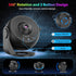 13 360 1/2h 3-Button Galaxy Projector for Bedroom, HD Image Star Projector Galaxy Light Adjustable Knob, Film Discs