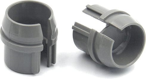 ISPINNER 25pcs 1/2 Inch Non-Metallic Cable Connectors, Labor Saving Snap Installation for Single and Two Cables