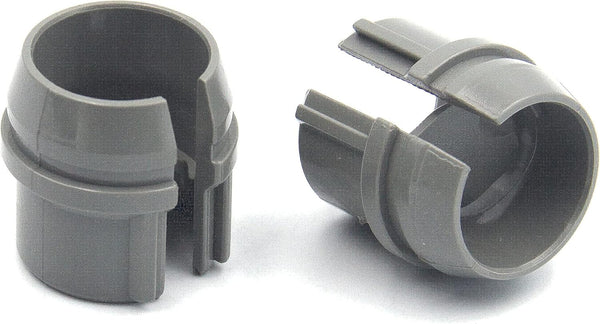 ISPINNER 25pcs 1/2 Inch Non-Metallic Cable Connectors, Labor Saving Snap Installation for Single and Two Cables