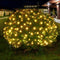 Dirnun Led Christmas Net Lights Outdoor Christmas Lights WarmWhite 160LED 5ftx7ft, Waterproof