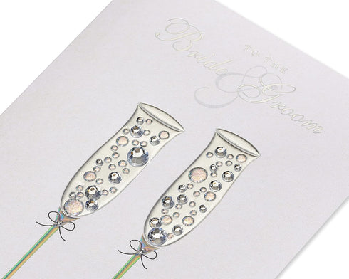 Papyrus Wedding Card, Toast for a Lifetime