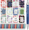Yeaqee 72 Pcs Inspirational Quote Pen Notepads Gifts Set, Mini Journal Bulk Gifts for Teacher Coworker Women Office