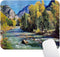 Wknoon Natural Landscape Mountains of Colorado with Forest and River Summer Foliage Idyllic