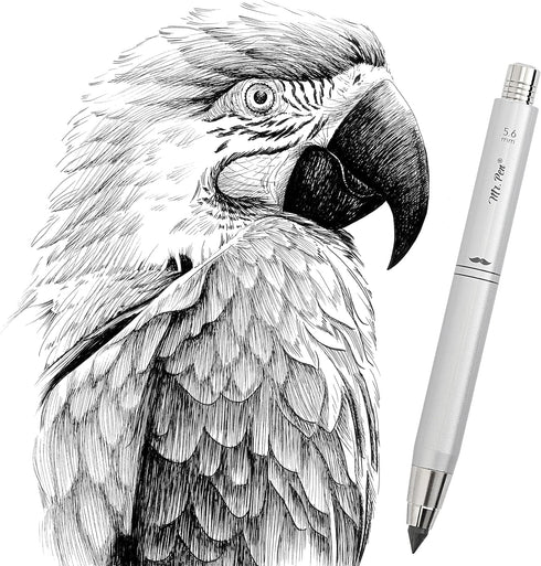 Mr. Pen 5.6 mm Mechanical Pencil Lead Holder, Clutch Pencil for Sketching and Drawing