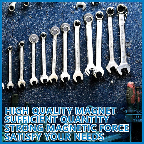 Flutesan Neodymium Round Magnet with M6 Male Thread, 90 lb or 150 lb Round Magnet with Bolt Stud for Lighting, Camera