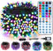 Brizled Christmas String Lights, 33ft 100 LED Color Changing Christmas Lights with